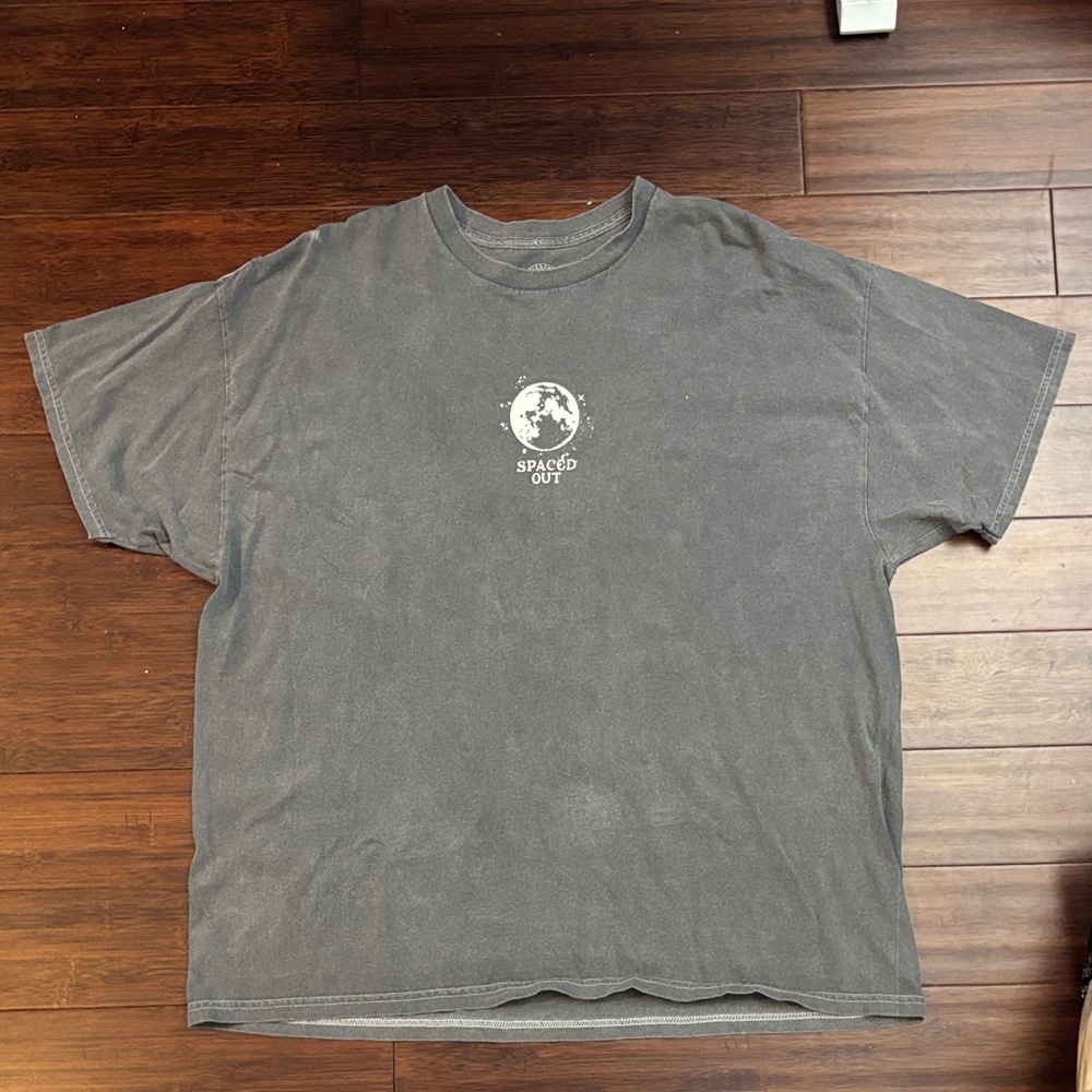 Urban Outfitters Charcoal Spaced Out Graphic Tee